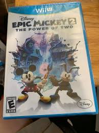 Disney Epic Mickey 2 The Power Of Two Wii Disney Epic Mickey 2 The Power Of Two Nintendo Wii U 2012 Brand New Nintendoswitch Nintendo Switch Disney Epic Mickey Epic Mickey Disney Epic Mickey 2