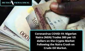 Vacationers in united states can make conversions at the current exchange rate. Coronavirus Covid 19 Nigerian Naira Ngn Trades 380 Per Us Dollars On The Crypto Market Diutocoinnews