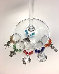 5 out of 5 stars (156) $ 48.00. 6 X Wine Glass Charms Wine Themed Set Great Table Decoration Or Gift Kitchen Dining Home Living Kromasol Com