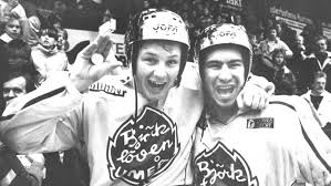Mira, elisabeth och tomas erlandsson mötte upp för lite skridskoåkning på sjön. Bjorkloven Tog Guld 1987 Toppar Hockeyallsvenskan Och Ska Till Shl