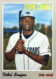 2b vidal brujan assigned to hudson valley renegades from gcl rays. Future Watch Vidal Brujan Rookie Baseball Cards Rays Go Gts