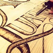 Lettered By Luong Applied Arts Wire Wood Burning Crafts Wood Burning Art Wood Burning Patterns