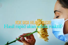 Demikian jugalah halnya dengan orang kaya; Hilang Penciuman Gara Gara Covid 19 Harus Apa Antara News