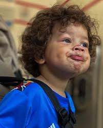 First time trying chocolate 🍫 😍😂