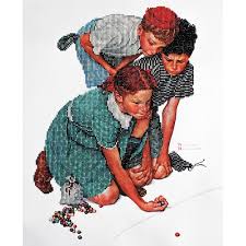 All diamond painting is the most sophisticated destination for diamond painting enthusiasts. Camelot Dotz Norman Rockwell Marbles Champion Diamond Painting Kit Michaels