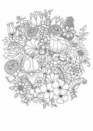 Easy to color and available for instant print out. Fosterginger Pinterest Commore Pins Like This One At Fosterginger Pinterest No Pin Limits Flower Coloring Pages Creation Coloring Pages Floral Coloring Pages