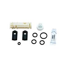 The moen plastic pull out cartridge is widely available, certainly at ace or blue or orange, and probably also at a sears outlet. Moen 98040 Posi Temp Single Handle Tub And Shower Cartridge Repair Kit