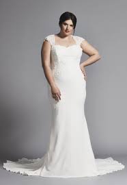 Rustic wedding gowns lace wedding wedding ideas crepe wedding dress designer wedding dresses dress making bridal gowns dresses with sleeves bride. Cap Sleeve Crepe Sheath Wedding Dress By Maison Signore Vestidos De Novia Gorditas Vestidos De Novia Vestidos De Novia Princesa