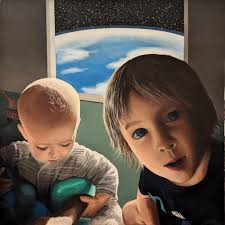 Play Station' 24" x 24" acrylic