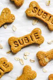 This dog food recipe requires a few more ingredients, but remember, the more ingredients can sometimes mean you now have over 20 different options for homemade dog food and treats. Vegan Pumpkin Dog Treats 4 Ingredients Okonomi Kitchen