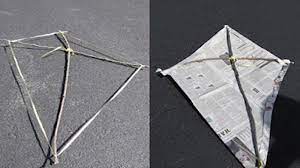 Measure & mark use your ruler to measure 2 ½ inches from one end. How To Make A Paper Kite Pbs Kids For Parents