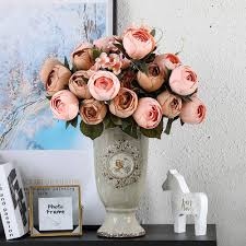 $4.99 as low as $4.00. Vintage Red Luyue Vintage Artificial Peony Silk Peonies Fake Flowers Wedding Bouquet Home Floral Decor Pack Of 1 Artificial Flowers Home Kitchen Rayvoltbike Com