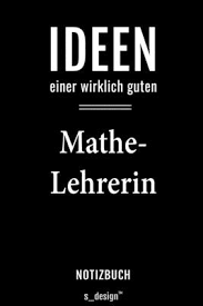 Maybe you would like to learn more about one of these? Notizbuch F R Mathe Lehrer Mathe Lehrerin Originelle Geschenk Idee 120 Seiten Liniertes Blanko Papier By Not A Book
