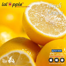 Lemons Contain Vitamin C Summerfiesta Freshfruits Freshvegetables Indore Lalapple Freshlemon Buy Now W Fresh Fruit Fruit Fresh Lemons