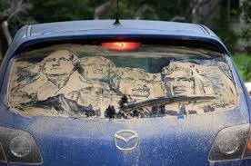 Vehicle Dirt Art Car Artwork Car Art Window Art