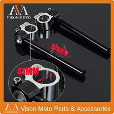 Universal Cnc 41mm Handlebars Clipons Clip On Ons For Bmw F650st Strada 93 94 95 96 97 98 99 00 01 Coches Y Motocicletas Motos