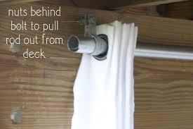We especially love this approach for formal spaces such as a dining room or home office. Gardening And Outdoor Decor How To Hang Outdoor Curtains Diy Outdoor Curtain Rods Decor Object Your Daily Dose Of Best Home Decorating Ideas Interior Design Inspiration