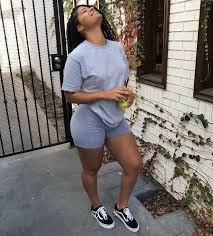 Black Biker Shorts Outfit Ideas Pin By B R I T T N E Y On Melanin Comfy Outfits Fashion Short Outfits