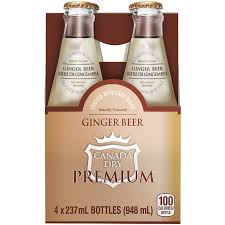 Antique muskoka dry brown beverages pop bottle stone ginger beer soda label c022. Canada Dry Premium Ginger Beer 4x237ml London Drugs