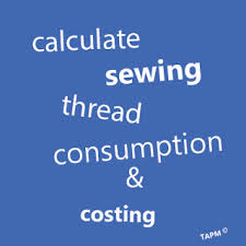 textile apparel how to calculate sewing thread consumption