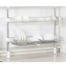 Typical questions asked about products. Stainless Fixing Pole 2 Tiers Dish Drying Rack Drainer Dryer Tray Cup Storage 688934684857 Ebay