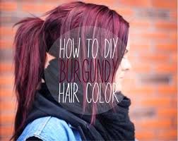My purple hair dye is made from nothing but unicorns. Aerupbeauty How To Burgundy Wine Hair Without Bleaching
