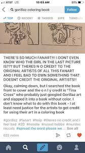 Gorillaz Coloring Book Gorillaz Amino