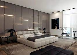 Wall mounted floating bedroom interior design: 20 Ideas For Attractive Wall Design Behind The Bed In The Bedroom Interior Design Ideas Ofdesign