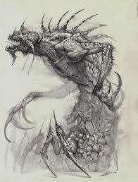 Alzeroth The Demon Of Lost Hope Bobby Rebholz On Artstation At Https Www Artstation Com Artwork X4qyr Monster Concept Art Monster Artwork Creature Concept