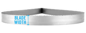 how to select bandsaw blade width dakin flathers ltd