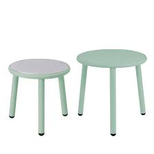 yard table basse de jardin ronde en metal emu table basse jardin table basse table basse design