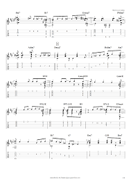 Wave A C Jobim Transcription For Guitar With Tabs