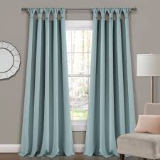 Lush Decor Insulated Knotted Tab Top Blackout Window Curtain Panel Set Walmart Com In 2020 Panel Curtains Lush Decor Colorful Curtains