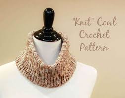 The knot knit cowl is not only stylish, practical, and reversible, but it's also a great (mostly mindless) project that you can crochet when you're needing to decompress after a long, stressful day at work (or at home). Knit Crochet Cowl Pattern Petals To Picots