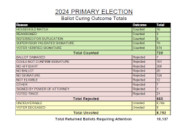 Primary Election July 30, 2024