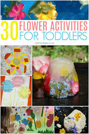 Fun ways to explore flowers with your students! 30 Flower Activities For Toddlers Crafts On Sea