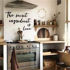 The Secret Ingredient Is Love Metal Wall Decor Metal Wall Etsy In 2021 Kitchen Metal Wall Art Metal Wall Decor Kitchen Wall Decor