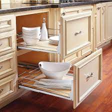 Make the most of skinny spaces. Rev A Shelf Premiere Maple Pullout Basket For Kitchen Base Cabinet With Free Shipping Kitchensource Com