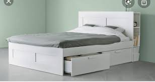 „wenig platz erfordert viele clevere ideen zum thema aufbewahrung. Ikea Brimnes Bett Kaufen Auf Ricardo