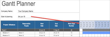 Gantt Chart For Multiple Projects Exceltemplate Net