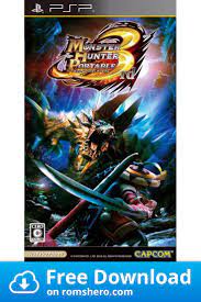 Download Monster Hunter Portable 3rd Playstation Portable Psp Isos Rom Playstation Portable Monster Hunter Psp