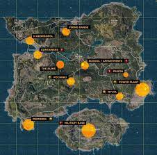 Pubg Lite Map Image Hd Loot Map Wallpaper Map Pictures