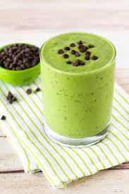 Dairy Free Mint Chocolate Chip Smoothie Sarah Bakes Gluten Free