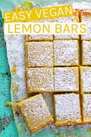 These Vegan Lemon Bars Are Made With A Buttery Shortbread Crust And Filled With An Easy Meyer Lemon Curd For T Vegan Lemon Bars Easter Dessert Vegan Lemon Bars