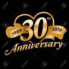 The flower for the 30th anniversary is the lily. 30th Anniversary Symbol Royalty Free Cliparts Vectors And Stock Illustration Image 121759298