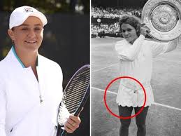 Viel glück und vor allem gesundheit im neuen lebensjahr! Ash Barty Wimbledon Outfit World No 1 S Mind Blowing Tribute To Evonne Goolagong Cawley 7news