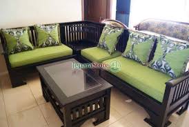 Harga sofa / kursi / bangku ruang tamu kayu dgn meja sudut dan meja kerang. Jual Kursi Tamu Sudut Jari Terbaru Harga Murah Jepara Store