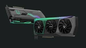Zotac Geforce Rtx 3090 And Rtx 3080 Trinity Holo Custom Design Graphics Card Rendered Techpowerup