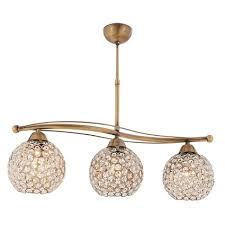 Nisa Luce Leonidas 3 Lu Avize Antik Avize Dekor Nisan