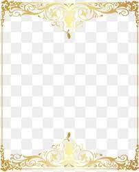 Vetor De Padrao De Moldura Dourada Flower Png Images Gold Pattern Gold Wallpaper Background